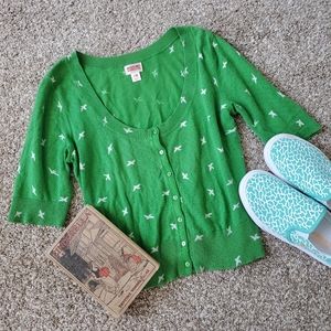 Mossimo Cropped Cardigan